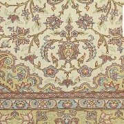 Persian silk carpet, 20th century