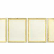 Conjunto de cuatro láminas de pájaros, S.XX - 11
