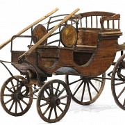 Infantil wooden carriage, Spain, 19th - 20th century
