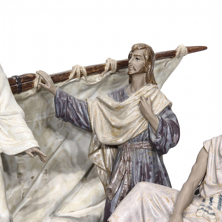 Lladró “Jesús en el Tiberíades”