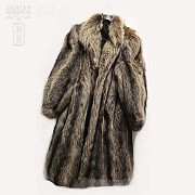 Abrigo piel zorro - 1