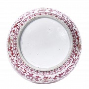 Sopera de porcelana esmaltada, dinastía Qing, s.XIX