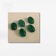 Five Brazilian Emeralds - 3