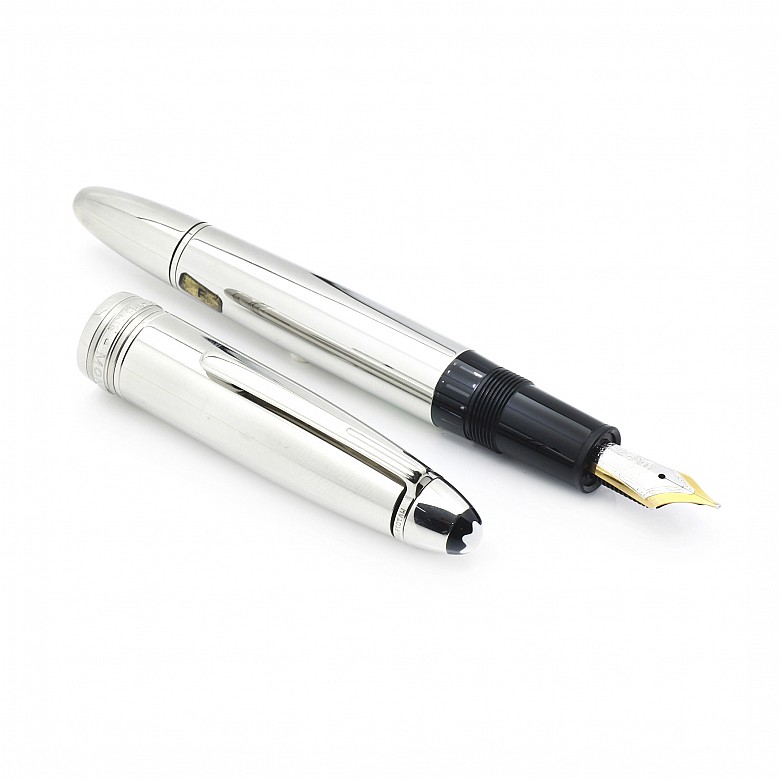 Montblanc meisterstuck fountain pen No. 149 platinum-plated Germany