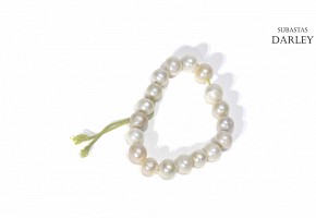 Natural pearl bracelet