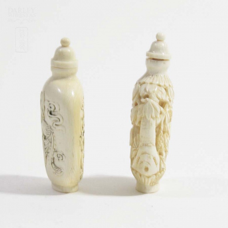 Two bottles of ivory monkfish - 6