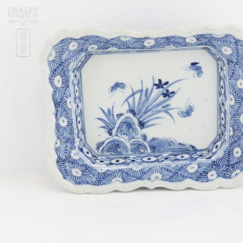 Chinese porcelain tray, S.XX - 1
