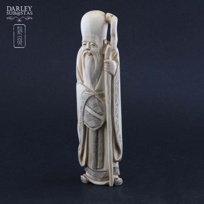 Wise Chinese ivory - 1