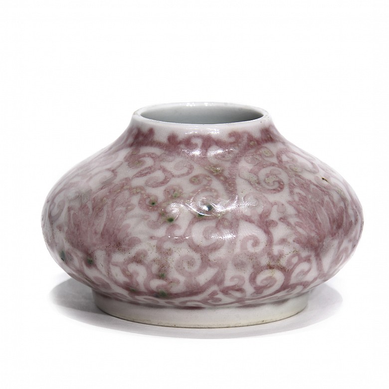Pequeño recipiente de porcelana china, s.XX