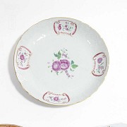 Tres platos porcelana antiguos chinos - 12