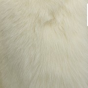 Estola de piel de zorro blanco, peletería Úbeda