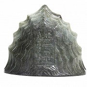 Montaña de jade tallado, dinastía Qing.