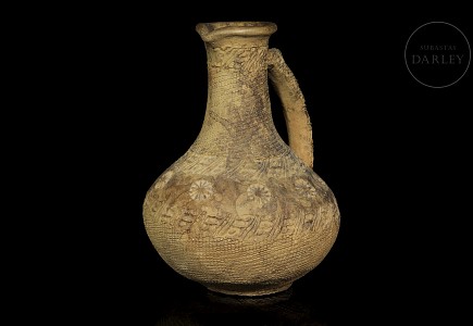 Jarra de cerámica estilo islámico