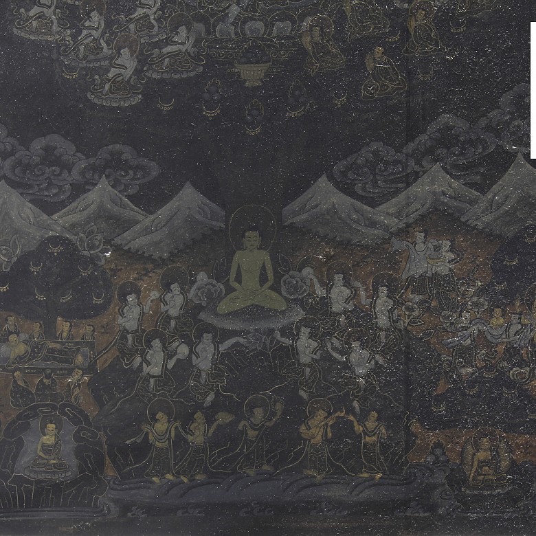 Tibetan Thangka, 20th century