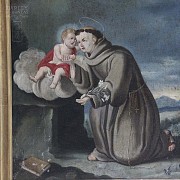 San Antonio de Padua con niño Jesús - 8