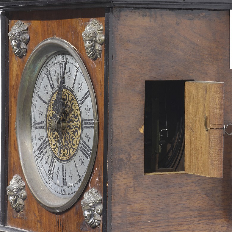 Reloj de pared con péndulos, Alemania, S.XIX - XX - 7