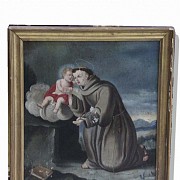 San Antonio de Padua con niño Jesús - 9