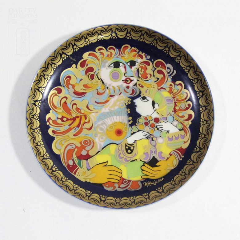 Four Rosenthal porcelain plates, 20th century - 5