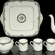 Wedgwood English porcelain coffee set, 20th century - 5
