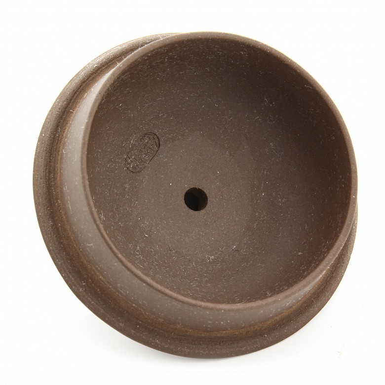 Chinese clay teapot, Yixing. - 4