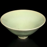 Cuenco de cerámica verde celadón, estilo Song - 3