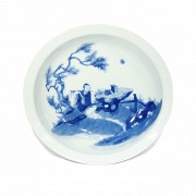 Porcelain plate, Qing Dynasty, 19th century