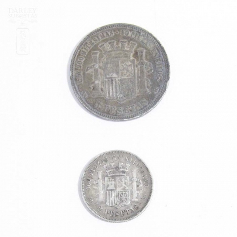 Monedas Españolas de plata - 6