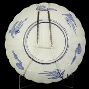 Japanese porcelain enamelled dish, Meiji period - 5