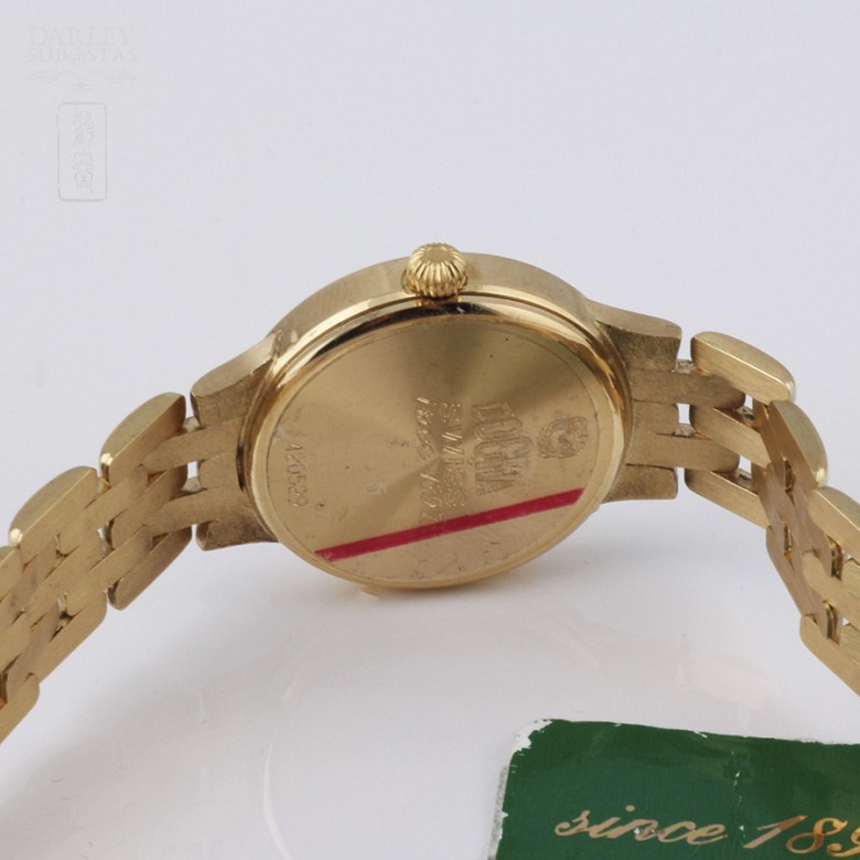 Gold watch Dogma 6 Diamonds Lady (new) - 2