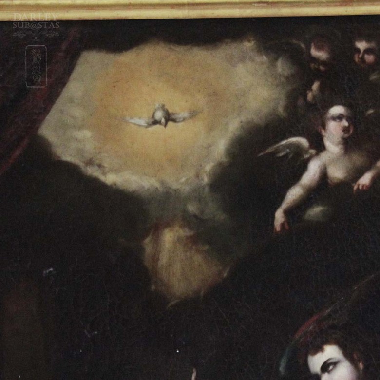 La Anunciación pintura del siglo XVII - 3