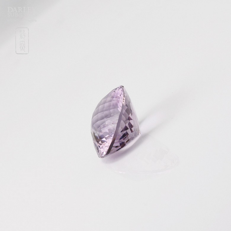 Amatista natural de 57,47 cts en color violeta intenso muy transparente - 1