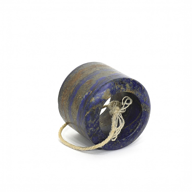 Lapis lazuli ring, Qing dynasty