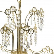 Set of chandeliers with Swarovski crystals, 20th century