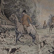 20th century hunting tapestry - 2