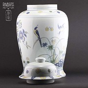 Jarrón de porcelana, Japonés, s.XX. - 1