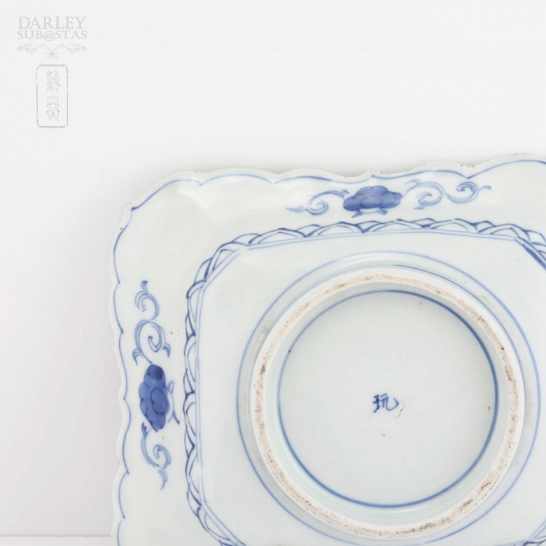Chinese porcelain tray, S.XX - 4
