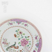18th century pink dish - 1