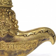 Bronce dorado tibetano, s.XX