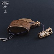 Precioso bolso de bambu - 4