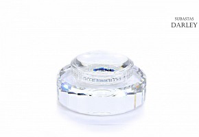 Swarovski Selection crystal container with lid.