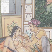 Tres escenas eróticas indias  marfil - 10