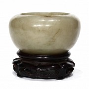 Jade vessel, Qing dynasty