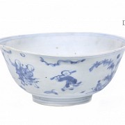 Blue and white bowl, Ming dynasty, ca. 1560-1600.