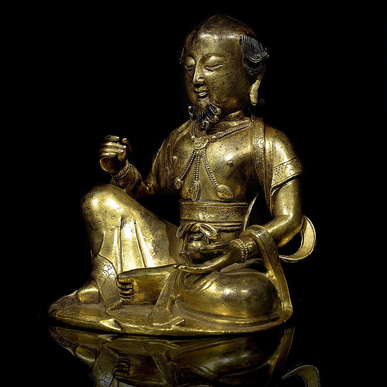 Figura de bronce 