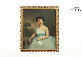 何塞·梅斯格（Jose Meseguer）（1900-1957年）“女士肖像”
