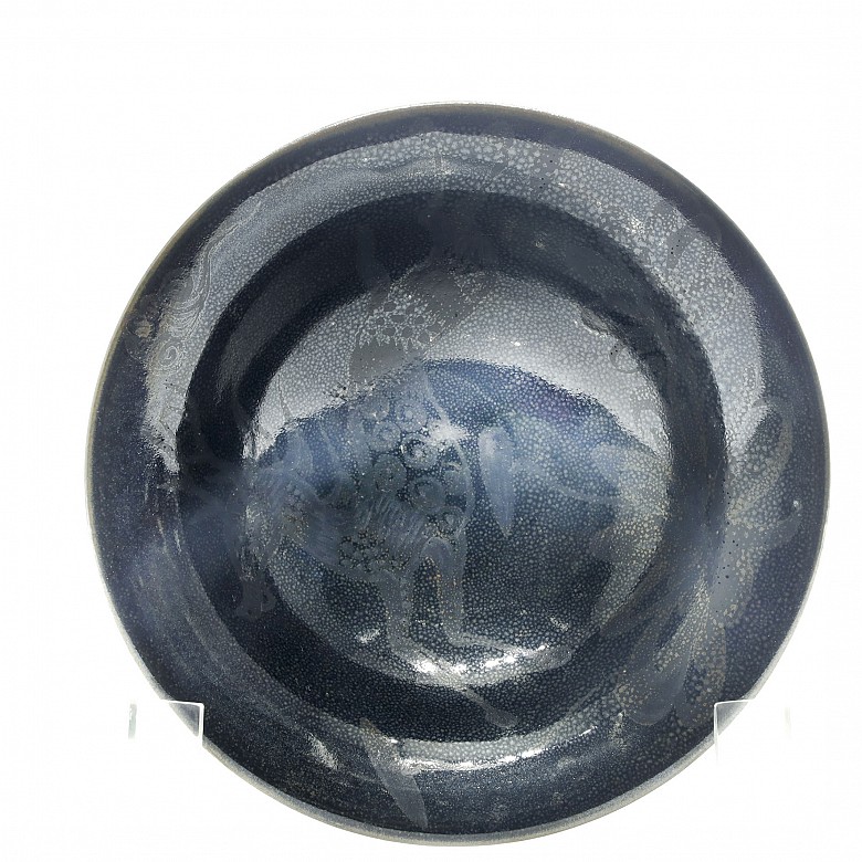 Cuenco de cerámica vidriada, S.XX