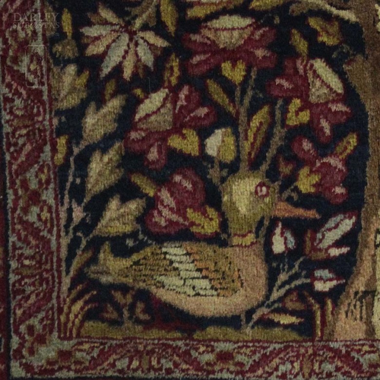 兩個印度掛毯19世紀 - 4