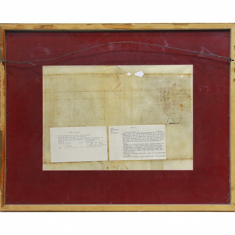Notarial documents on parchment. - 4
