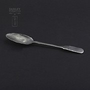 Old pewter spoon - 1