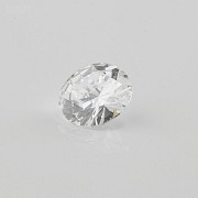 Diamante natural, talla brillante,  de peso  1.00 cts, - 4
